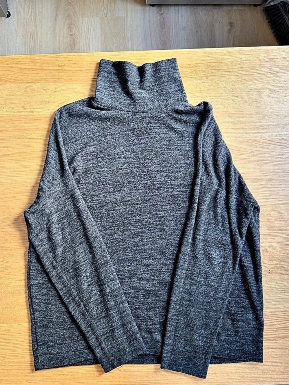 Charcoal Turtleneck Tunic